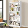Kumasinova 6/7-Tier Wood Bookshelf with Storage,Display Shelves Bookcases,Tall  Bookshelf for Living Room,Bedroom,Office,Kitchen - 4 of 4