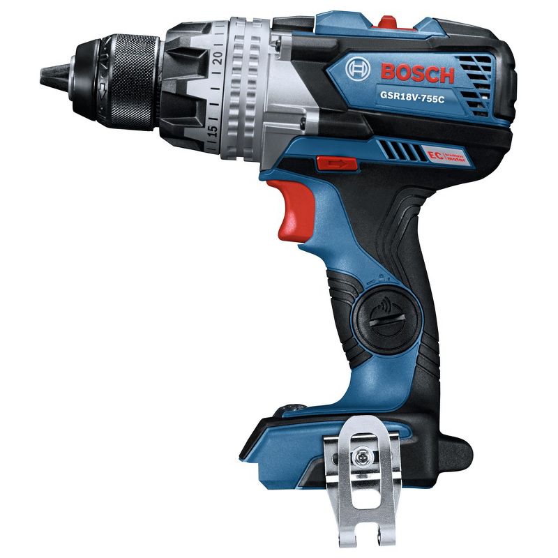 Bosch GSR18V-975CN-RT 18V Brushless Lithium-Ion 1/2 in. Cordless Connected-Ready Drill Driver (Tool Only) Manufacturer Refurbished, 3 of 8