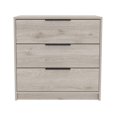 NicBex 3 Drawers Dresser for Bedroom,Modern Style Wooden Drawers with Black Handle,Dressers for Kids Room,Living Room,Entry and Hallway