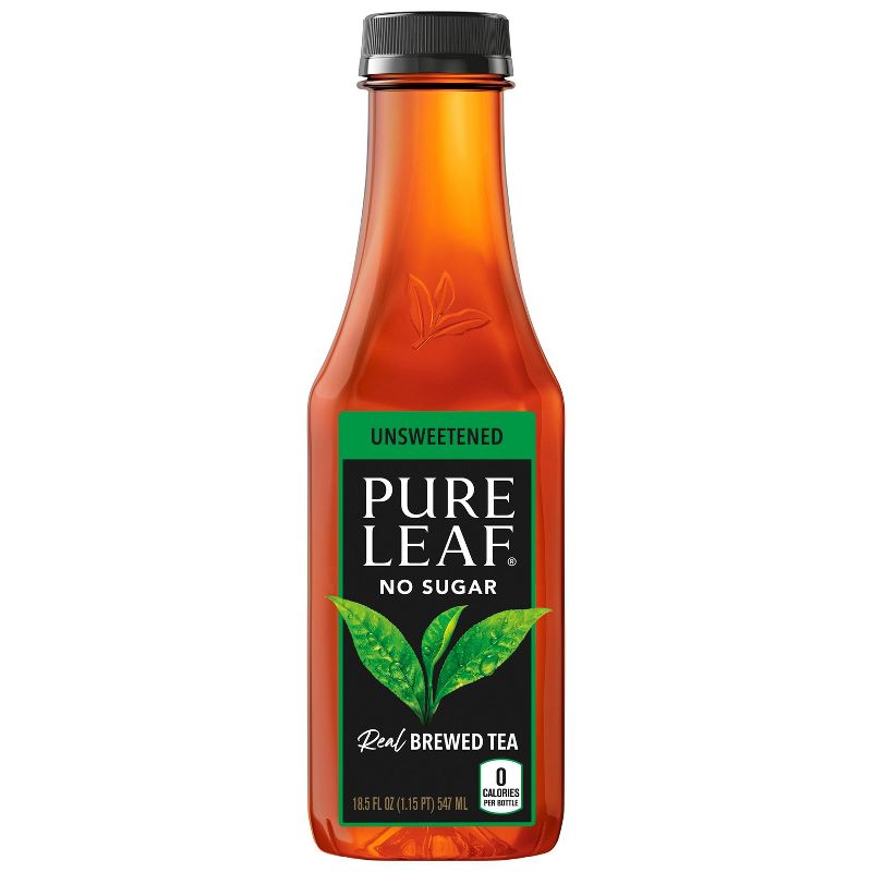 Pure Leaf Unsweetened Iced Tea - 18.5 fl oz Bottle, 1 of 7