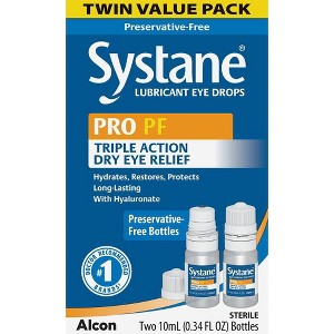 Systane Pro MDPF Eye Drops - 0.34oz/2pk - 1 of 4