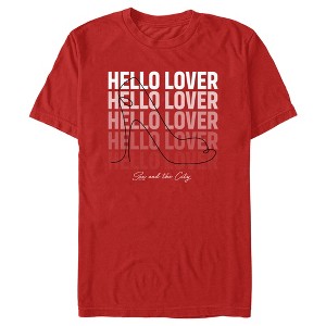 Men's Sex and the City Hello Lover Shoe T-Shirt - 1 of 4