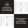 Altitude Supplies 5"x8" Weekly and Monthly Planner, July 2025 to June 2026, Seafoam Blue Arch - 3 of 4