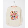 FatFace Women's Plus Size Alex Art Floral Crew Sweatshirt - 2 of 3