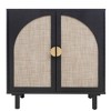 Storage Cabinet, Storage Cabinets With 2 Doors Enough Storage Space Adjustable Shelf For Dining Room Living Room Kitchen Corridor Home Office - 2 of 4