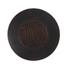 Fire Sense 44” Florence Woven Aluminum Gas Fire Pit 55,000 BTU Multi-Functional - Protective Cover and Clear Fire Glass - Round - Bronze Finish - 3 of 4