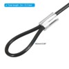 Unique Bargains Stainless Steel Stage Lighting Luggage Lock Double Loop Safety Lock Cables - 2 of 4