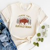 Simply Sage Market Where the Buffalo Roam Short Sleeve Tee - XS - Cream - 3 of 4
