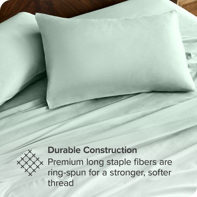 Willow Twin XL Organic Cotton Percale Sheet Set