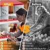Chicken Nesting Box, Easy Egg Collection Large Vented Holes Chicken Coop Equipment with Vented Holes, Heavy Duty Chicken Nesting Boxes for Hens,Ducks - 4 of 4