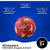 KUYOTQ children's durable rubber ball -5-inch, suitable for playing soccer, indoor games, and outdoor activities - 2 of 4