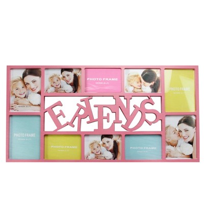 Northlight 28.75" Pink "Friends" Collage Photo Picture Frame Wall Decoration