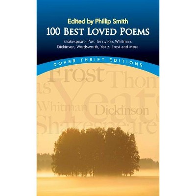 100 Best-Loved Poems - (Dover Thrift Editions) by  Philip Smith (Paperback)