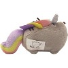GUND Pusheenicorn Retractable Key Holder – 3” Plush Unicorn Cat Keychain, Ages 8+ - 4 of 4
