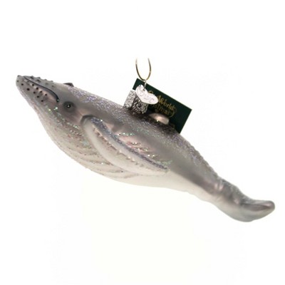 Old World Christmas 2.0" Humpback Whale Ornament Ocean Migrate Mammal  -  Tree Ornaments