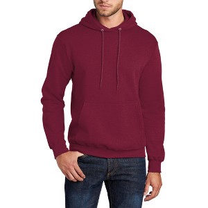 Mafoose Men's Long Sleeve Core Poly Fleece Pullover Hooded Cozy Sweatshirt - 1 of 4