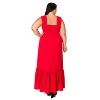 L I V D Women's Angelika Ruffled Hem Maxi Dress - 3 of 3