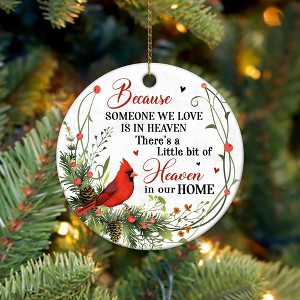 Memorial Cardinal Ornaments Gifts for Loss of Loved Ones - Memorial Ornament for Christmas Tree Decor - Sympathy Keepsake Gift - 1 of 4