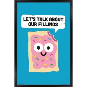 Trends International David Olenick - Talk About It Framed Wall Poster Prints - 1 of 4