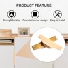 Unique Bargains Finger Edge Cabinet Pull 128mm Hole Diameter Gold 10 Pcs - 4 of 4