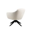 New Classic Furniture,Fleming Metal and Fabric Swivel Lounge Chair in Ivory - 4 of 4