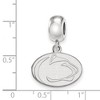Black Bow Jewelry Sterling Silver Penn State Nittany Lions NCAA Bead Charm - 3 of 4