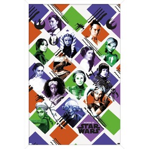 Trends International Star Wars: Saga - Women of Star Wars Framed Wall Poster Prints - 1 of 4