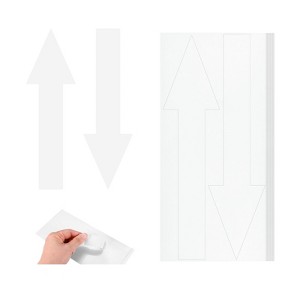 Unique Bargains PVC Self Adhesive Arrow Sticker 20 Pcs - 1 of 4