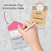 Big Dot of Happiness Bump, Set, Spike - Volleyball - Cards for Kids - Happy Valentine's Day Pull Tabs - Set of 12 - 3 of 4