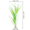 Unique Bargains Plastic Artificial Water Plants Aquarium Decorations Green 12.01" Heigh 1 Pc - 4 of 4