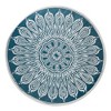 Design Imports Outdoor Round Sunflower - Blue - 5 Ft - 2 of 4