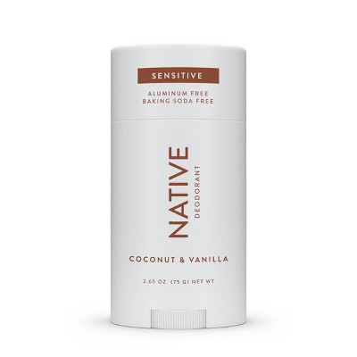 Native Sensitive Coconut and VanillaDeodorant - 2.65oz