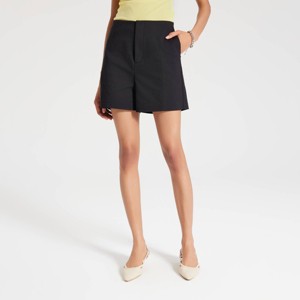 Women's A-Line Pintuck Shorts - A New Day™ - 1 of 4