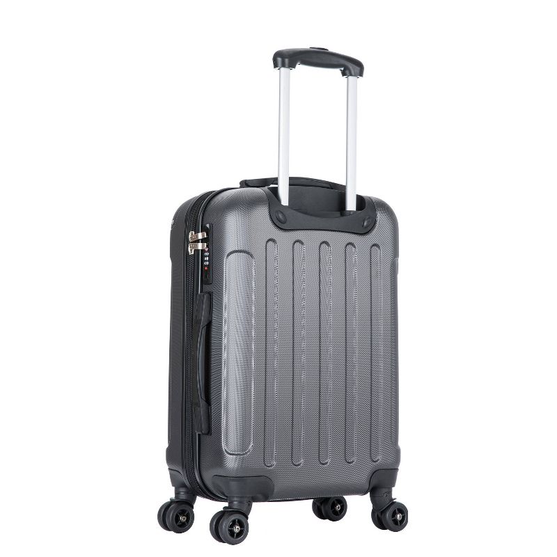DUKAP Intely Hardside Carry On Spinner Suitcase with Integrated USB Port, 6 of 11