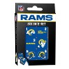 MasterPieces Officially Licensed NFL Los Angeles Rams - 6 Piece D6 Gaming Dice Set Ages 6 and Up - 2 of 3