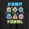 Boys' - SpongeBob SquarePants - Kamp Koral Kamp Koral Patches Graphic Long Sleeve Fleece Sweatshirt - 2 of 4