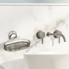 Unique Bargains Bathroom Kitchen Wall Mounted Soap Holder 6.10"x4.13"x3.35" 1 Pc - 2 of 4