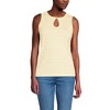 Lands' End Women's Supima Keyhole Tank - 4 of 4