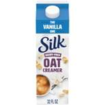 Silk The Vanilla One Dairy-Free Oatmilk Creamer - 32 fl oz (1qt)