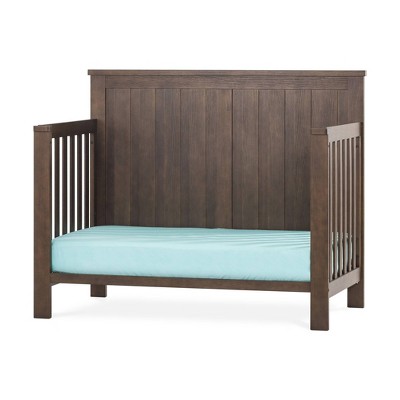 Brushed Truffle Pine 4-in-1 Convertible Crib