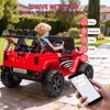 24V Ride on Toys for Kids, 2 Seater Electric Ride on Car w/Remote Control, 4 Powerful Motors, 4WD/2WD, 3 Speeds, Led Lights - 4 of 4