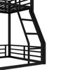 Kumasinova Metal Bunk Bed,Heavy Duty Floor Bunk Bed with Ladder,High Guardrail for Kids,Adults,School,Bedroom,Noise Reduced - 3 of 4