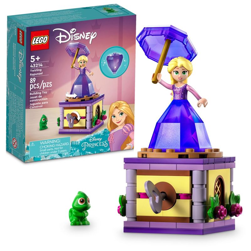 LEGO Disney Princess Twirling Rapunzel Collectible Toy 43214, 1 of 10