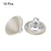 Unique Bargains Round Fabric Cloth Covered Sewing Buttons for Suits Dress 10 Pcs - 3 of 4