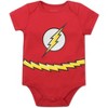 DC Comics Justice League Green Lantern The Flash Superman Baby 5 Pack Bodysuits Newborn to Infant - 3 of 4