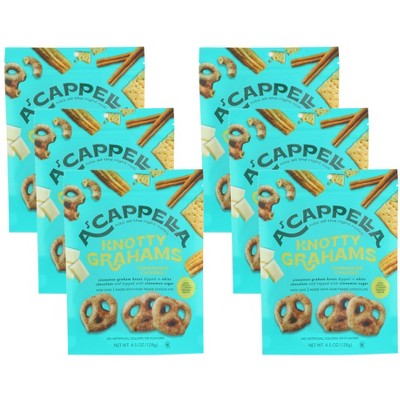 A'Cappella Knotty Grahams Cinnamon Churro  - Case of 6/4.5 oz
