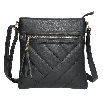 NICCI Ladies' Crossbody Bag with Quilt Design