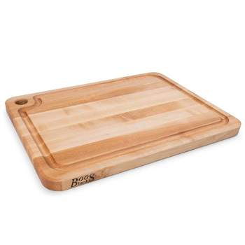 Extra Large Bamboo Cutting Board for Kitchen With Juice Groove 17.5 X 13.5  Inch 