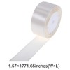 Unique Bargains Ribbons for Crafts Wide Satin Grosgrain for Wreaths & Crafts 866.14"x1.57" 1 Pc - 3 of 4