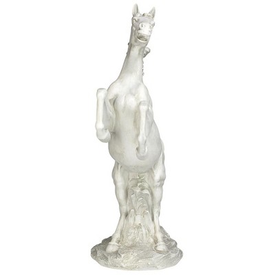 Design Toscano Majestic Mustang Horse Sculpture - Off-White